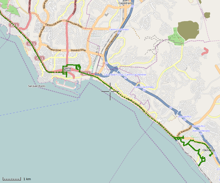 Trace GPS du 12 aout